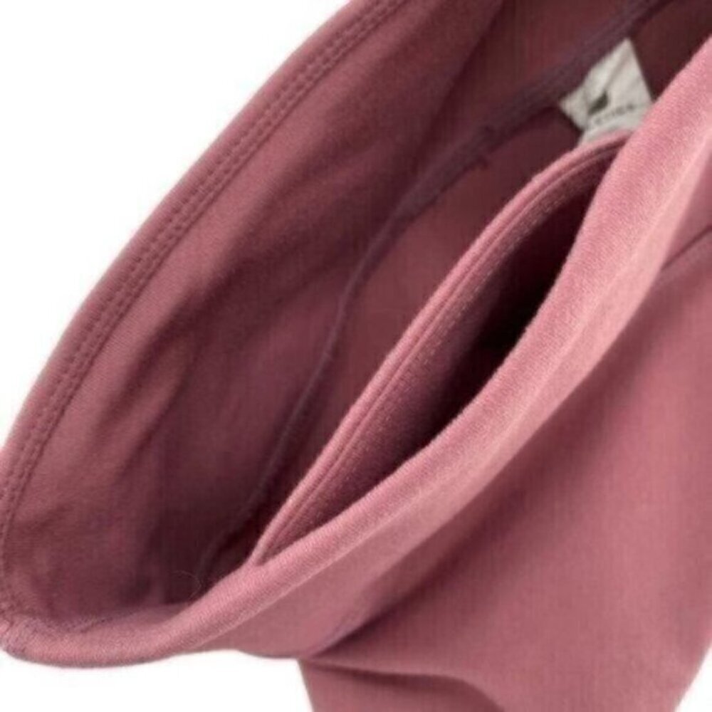 Fabletics Mid Rise Pink Rose Colorblock Leggings - Picture 11 of 14